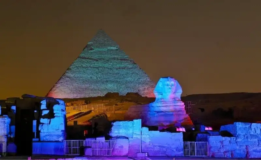 Pyramids Sound & Light Show with Private Transfer